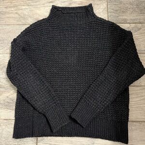 American Eagle Outfitters Black Turtleneck Sweater